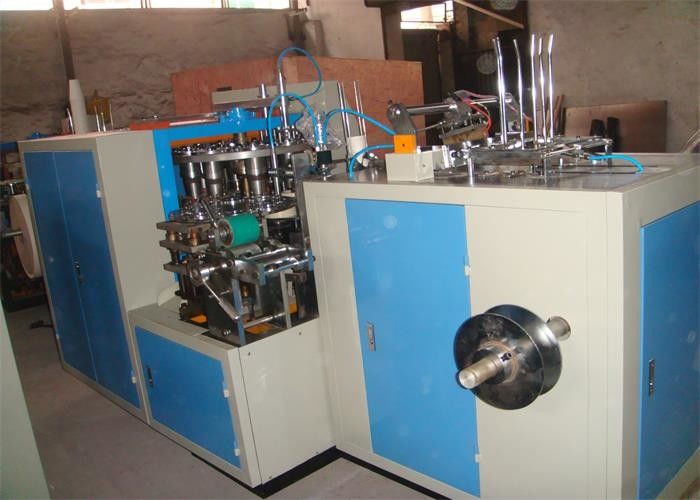High Power Ultrasonic Paper Cup Sleeve Machine , Paper Cup Jacketing Machine