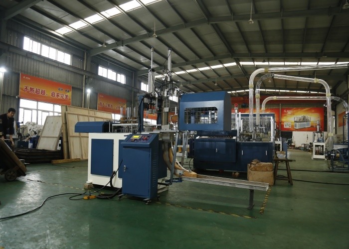 High Efficiency Hamburger Box Machine Food Paper Cake Box Making Machine
